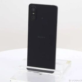 〔中古品〕 Xperia 10 VI 128GB ブラック SO-52E docomo SIMフリー【352】