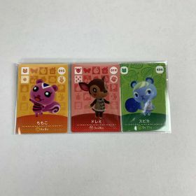 【中古美品】 どうぶつの森 amiiboカード No.095 ももこ No.019 ドレミ No.434 スピカ アミーボ 023-251129-io-07-fuz 万代Net店