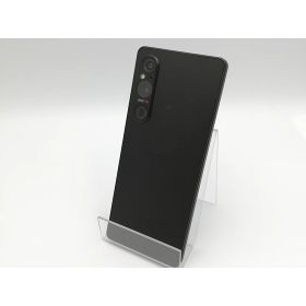 【中古】SONY au 【SIMフリー】 Xperia 1 V ブラック 12GB 256GB SOG10【ECセンター】保証期間1ヶ月【ランクC】