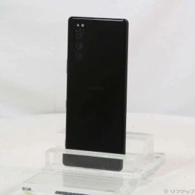 【中古】SONY(ソニー) Xperia 5 64GB ブラック SOV41 auロック解除SIMフリー 【344-ud】
