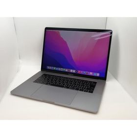 【中古】Apple MacBook Pro 15インチ Corei7:2.6GHz Touch Bar搭載モデル スペースグレイ MLH32J/A (Late 2016)【三宮センター】保証期間１ヶ月【ランクC】