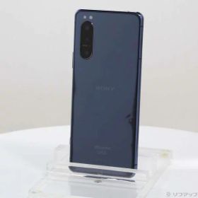 【中古】SONY(ソニー) Xperia 5 II 128GB ブルー SO-52A docomoロック解除SIMフリー 【305-ud】