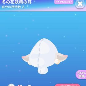 冬の花妖精の耳 | ポケコロのアイテム、RMTの販売・買取一覧