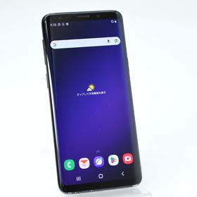 【訳あり＊電池良好】SIMフリー au Galaxy S9 SCV38 ミッドナイトブラック