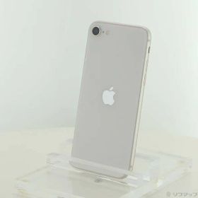〔中古品〕 iPhone SE 第3世代 64GB スターライト MMYD3J／A SIMフリー【198】