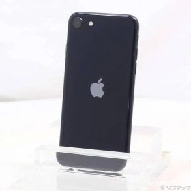 〔中古品〕 iPhone SE 第3世代 128GB ミッドナイト MMYF3J／A SIMフリー【258】