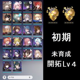 【初期アカ】 アナイクス ＋ セイバー など | 崩壊スターレイル(崩スタ)のアカウントデータ、RMTの販売・買取一覧