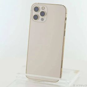 〔中古品〕 iPhone12 Pro 128GB ゴールド MGM73J／A SIMフリー【344】
