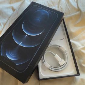 iPhone12Pro 256GB パシフィックブルー 新品充電ケーブル付き美品