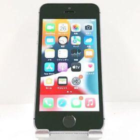 iPhoneSE 32GB au スペースグレイ 送料無料 本体 c15654
