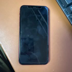 iPhone XR 赤香港版 256GB デュアル物理SIM バ100%