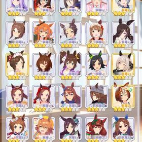 石30000個以上回収可能、人権サポカ完凸多数‼️引退垢お譲りします | ウマ娘のアカウントデータ、RMTの販売・買取一覧