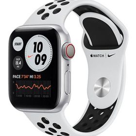 Series6[40mm/セルラー]アルミ シルバー Apple Watch Nike【安…