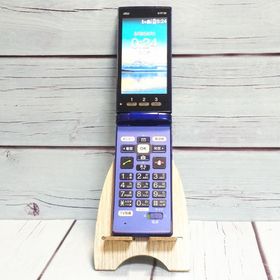 au 京セラ かんたんケータイ KYF38 ロイヤルブルー 485