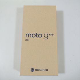 モトローラ(Motorola)のMOTOROLA moto g64y 5G A401MO シルバーブルー(スマートフォン本体)