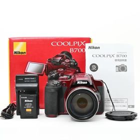 ＜良品＞ Nikon COOLPIX B700 レッド｜光学60倍ズーム・2029万画素