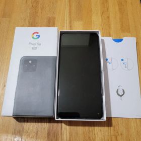 Google Pixel 5a ジャンク品 ブラック 本体 箱付き 部品取用