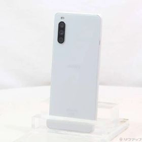 〔中古品〕 Xperia 10 III 128GB ホワイト SO-52B docomoロック解除SIMフリー【349】