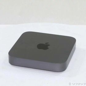 【中古】Apple(アップル) Mac mini Late-2018 MRTR2J／A Core_i3 3.6GHz 8GB SSD128GB スペースグレイ 〔10.15 Catalina〕 【305-ud】