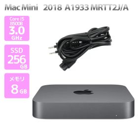 Apple アップル Mac Mini,2018 MRTT2J/A A1933 Core i5 8500B 3.0GHz メモリ 8GB SSD 256GB マックミニ E13H 中古