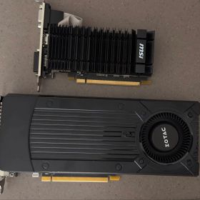 NVIDIA GeForce GT 730 & GTX 970 セット