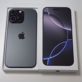 Apple版 新品同様 SIMフリー iPhone16 Pro Max 256GB 電池98%