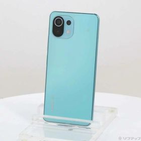 【中古】Xiaomi(シャオミ) Mi 11 Lite 5G 128GB ミントグリーン M2101K9R SIMフリー 【262-ud】
