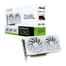 ASUS｜エイスース グラフィックボード Dual GeForce RTX 5060 White OC Edition 8GB GDDR7 ホワイト DUAL-RTX5060-O8G-WHITE [GeForce RTXシリーズ /8GB]