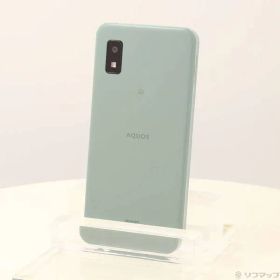 〔中古品〕 AQUOS wish 64GB オリーブグリーン SHG06 au SIMフリー【368】