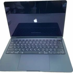 【中古】Apple◆ノートPC MacBookAir14 2(13-inch 2022) MLY33J/A [ミッドナイト]/8GB/SS【パソコン】
