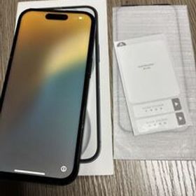 iPhone15 128GB 画面修理新品 BT86 % スペースグレイ SIMフリー 残債なし