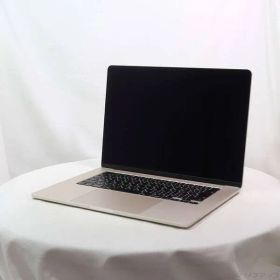 〔中古品〕 MacBook Air 15.3-inch Early-2024 MXD33J／A Apple M3 8コアCPU_10コアGPU 16GB SSD512GB スターライト 〔15.3 Sequoia〕【258】