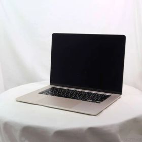 〔中古品〕 MacBook Air 15.3-inch Early-2024 MXD33J／A Apple M3 8コアCPU_10コアGPU 16GB SSD1TB スターライト 〔15.3 Sequoia〕【262】