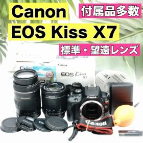 ✨すぐ使える✨Canon EOS Kiss X7 一眼レフカメラ スマホ転送