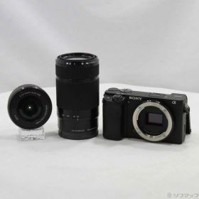 【中古】SONY(ソニー) α6400 ILCE-6400Y ダブルズームレンズキット ブラック 【276-ud】