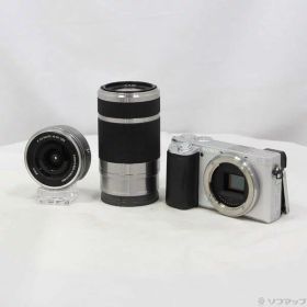 【中古】SONY(ソニー) α6400 ILCE-6400Y ダブルズームレンズキット シルバー 【305-ud】