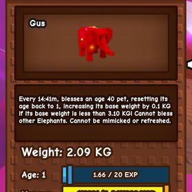 庭を成長させる！体重増加サービス！ | ロブロックス(ROBLOX)のアカウントデータ、RMTの販売・買取一覧