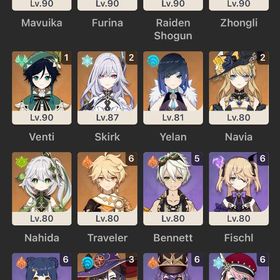 引退 マーヴィカ完凸 フリーナ完凸 スカーク2凸など | 原神のアカウントデータ、RMTの販売・買取一覧