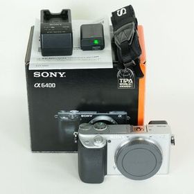 [美品 | シャッター数3,800回] SONY α6400（ILCE-6400） [ボディ シルバー] | SONY Eマウント