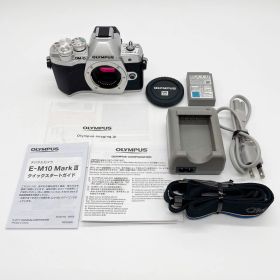 ■極上品 OLYMPUS オリンパス OM-D E-M10 MarkIII ボディ シルバー