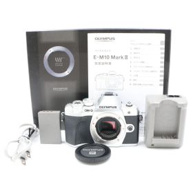 【極上品】OLYMPUS オリンパス OM-D E-M10 MarkIII Silver ショット数34261枚!