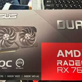 【1ヶ月使用】ASUS DUAL-RX7600-O8G-EVO OC Edition 8GB GDDR6