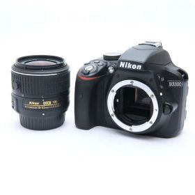 【中古】 《良品》 Nikon D3300 18-55 VR IIレンズキット ブラック [ デジタルカメラ ]