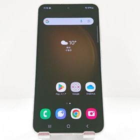 Galaxy S23 SCG19 au クリーム 送料無料 即決 本体 c10736