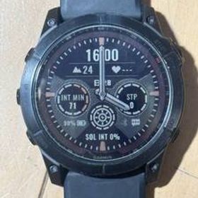 中古◆ガーミン◆GARMIN FENIX 7X Sapphire DualPower Ti CarbonGray DLC/Black