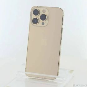 〔中古品〕 iPhone13 Pro 256GB ゴールド MLUQ3J／A SIMフリー【377】
