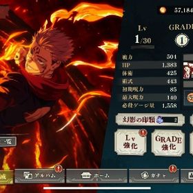 宿儺完凸‼️乙骨•幻虎杖所持🌈石58480🌈 | ファンパレ(呪術廻戦ファントムパレード)のアカウントデータ、RMTの販売・買取一覧