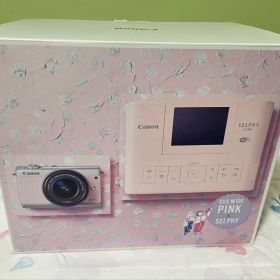 Canon EOS M100 リミテッドピンク SELPHYセット