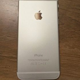 iPhone 6 シルバー 画面にひびあり 本体