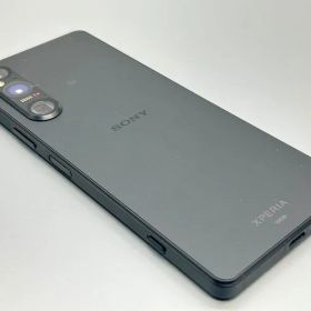【中古】SOG10 Xperia 1 V【訳あり 利用制限○】 SIMフリー ブラック au エーユー エクスペリア ソニー・エリクソン D389201-スマートホン スマートフォン スマホ 携帯電話 白ロム 本体 格安